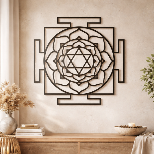 Colorful Veda Mandala from InGifted India featuring intricate geometric patterns on a vibrant background.